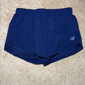 New Balance Women's Dark Blue Athletic Shorts